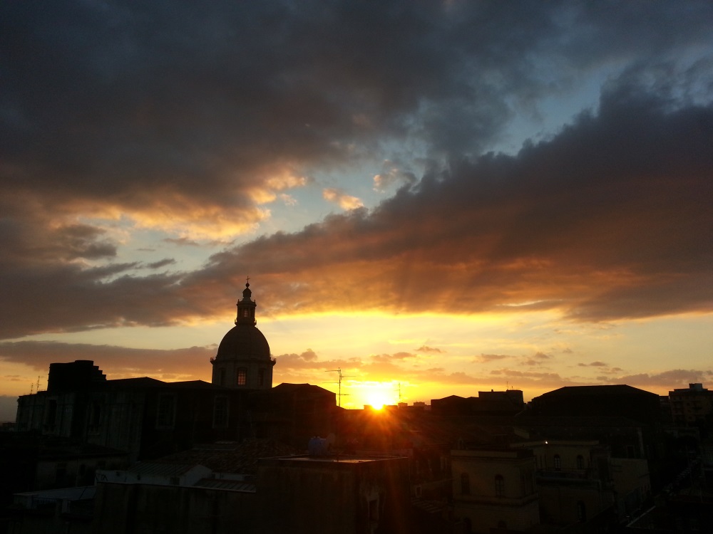 Vista di Catania, Sicilia